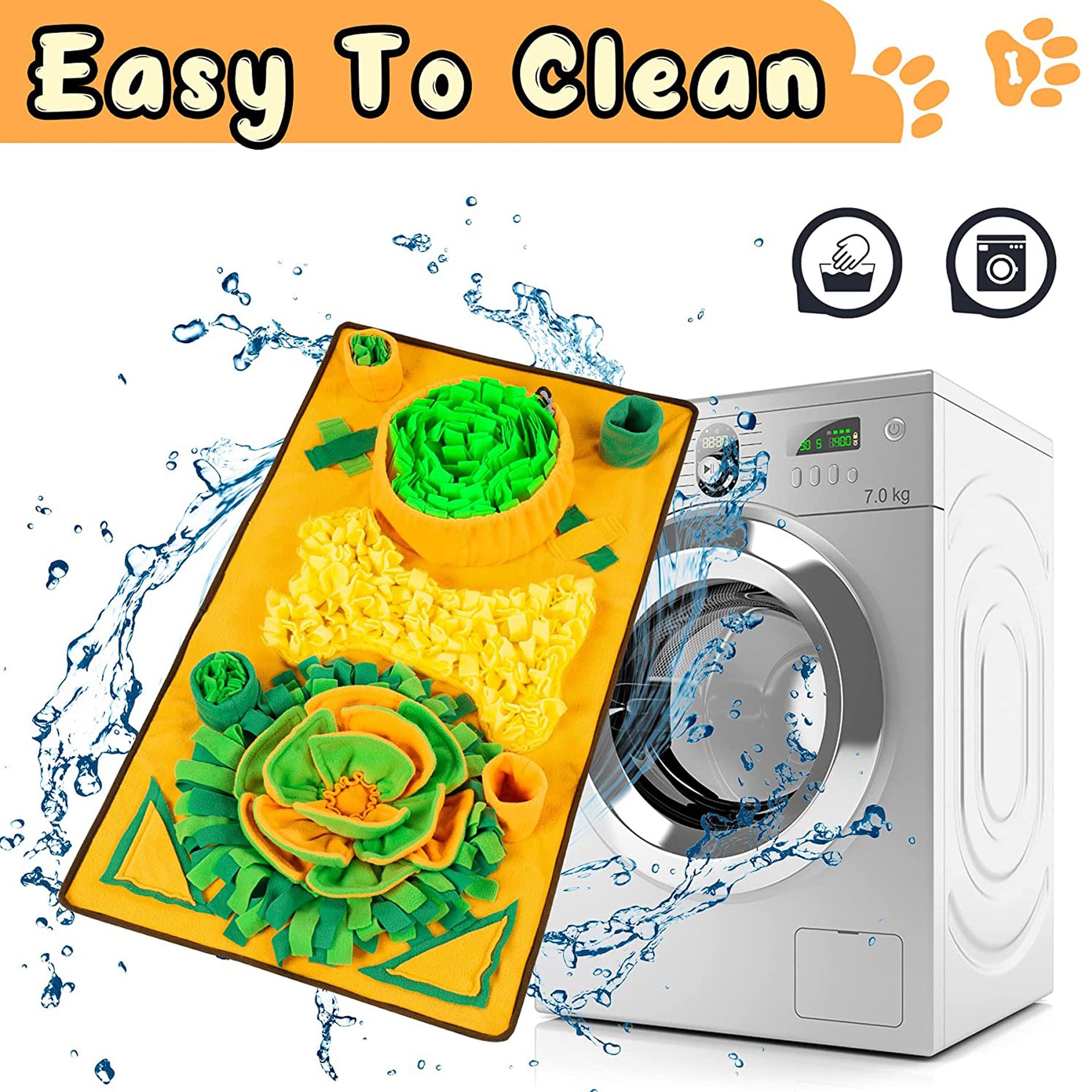 Interactive Snuffle Mat for Pets - Eat, Play, Relax