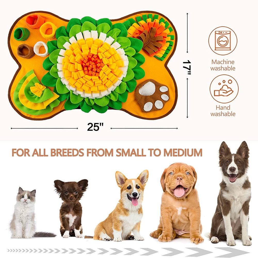 Interactive Snuffle Mat for Pets - Eat, Play, Relax